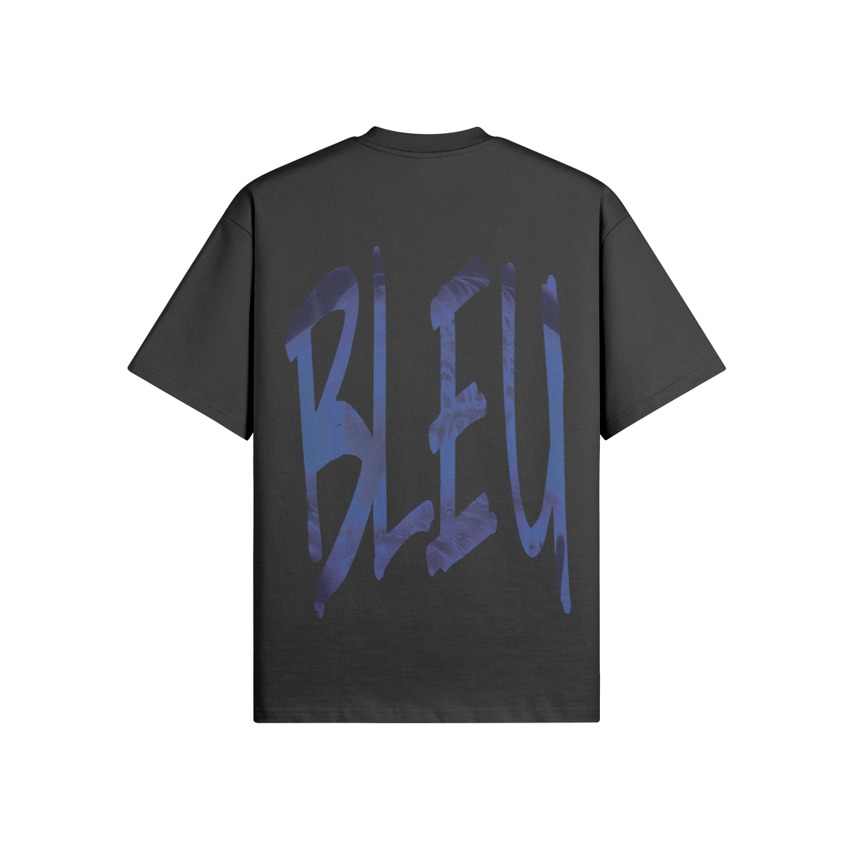 Black Oversize Bleu